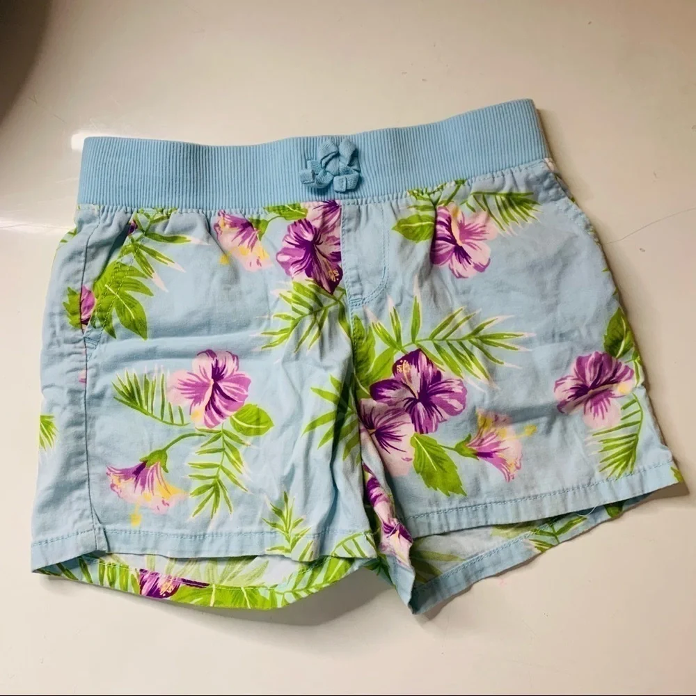 The children’s Place Bundle 2 Girls casual shorts size 10 blue print